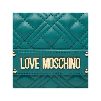 LOVE MOSCHINO JC4125PP1MLJ0110 関税送料込 LOVE MOSCHINO WOMEN'S HANDBAG BAG BORSA QUILTED BAG PU VERDE