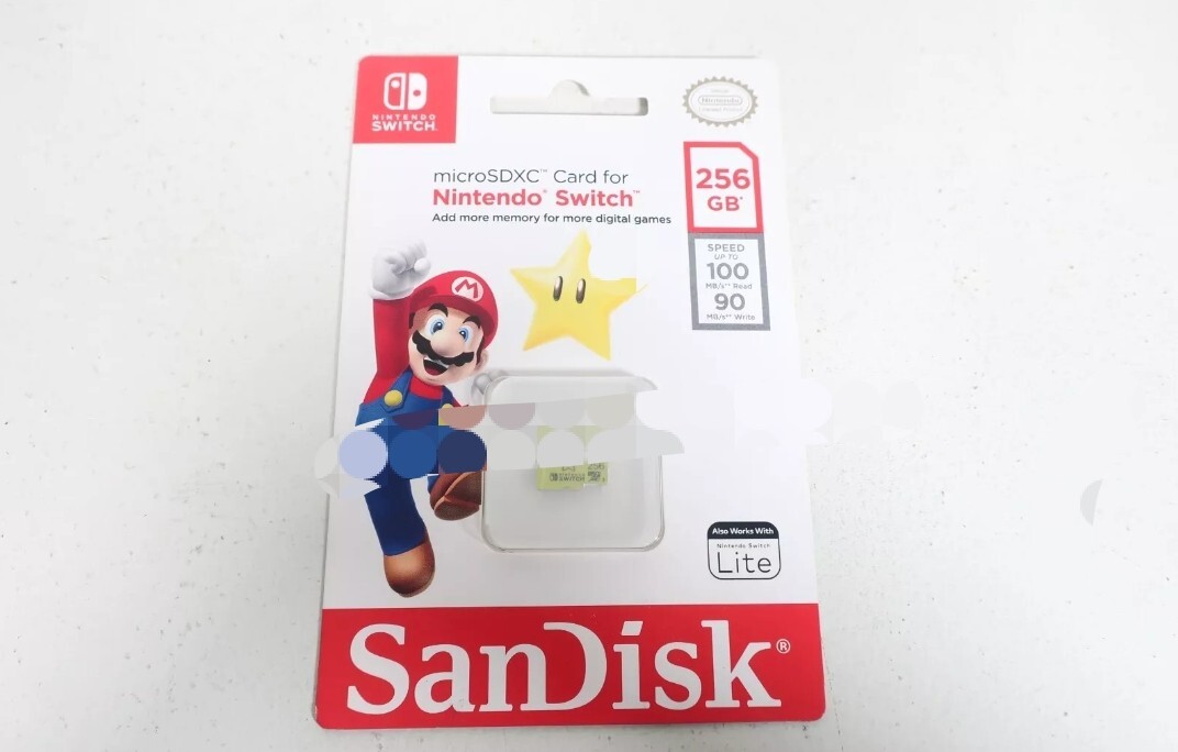 SanDisk 256GB MicroSDXC Card for Nintendo Switch