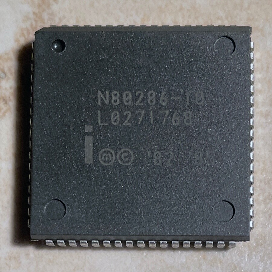 Intel N80286-10 10 mhz 80286 Processor- NOS | eBay