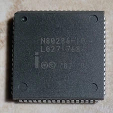 Intel N80286-10 10 mhz 80286 Processor- NOS