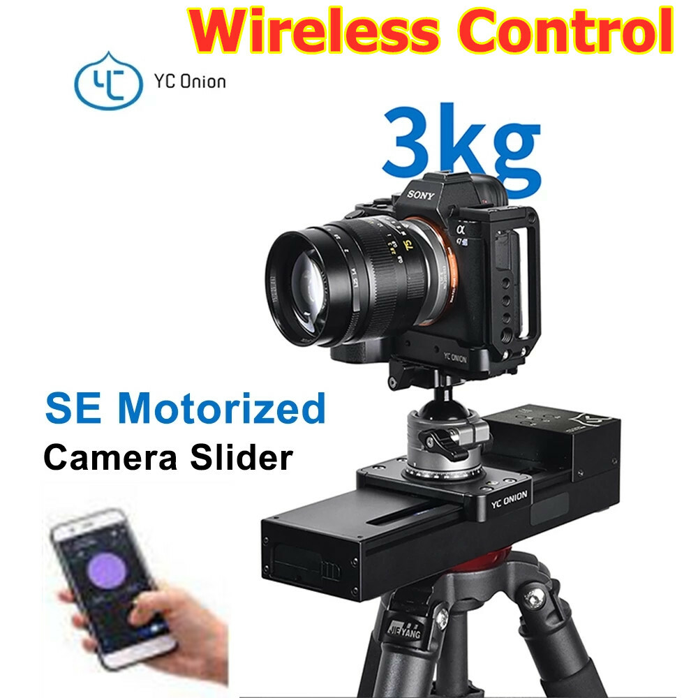 YC Onion Chocolate SE Camera Motorized Slider Rail App Control for