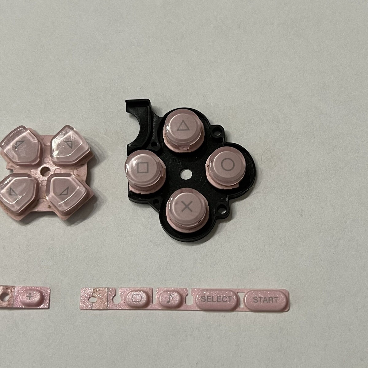 OEM Blossom Pink Sony PSP 3000 Dpad Right Button Rubber Set