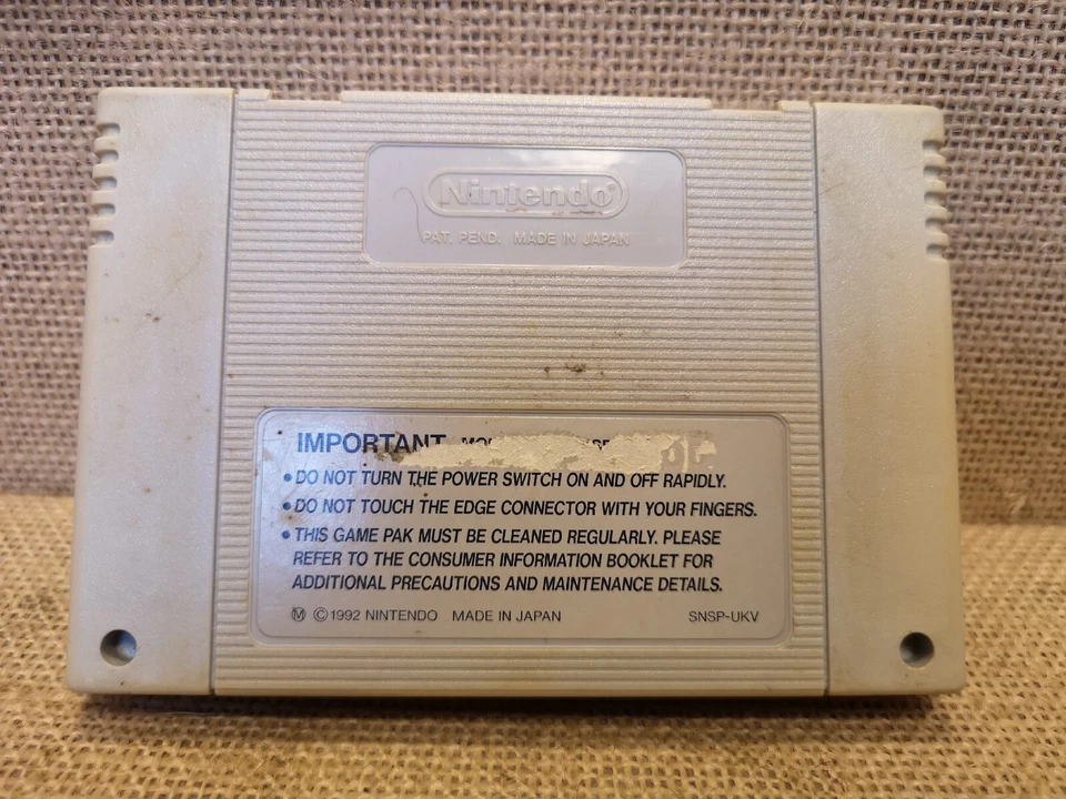 Vintage Super Nintendo Robocop 3 Game - Image 2 of 3