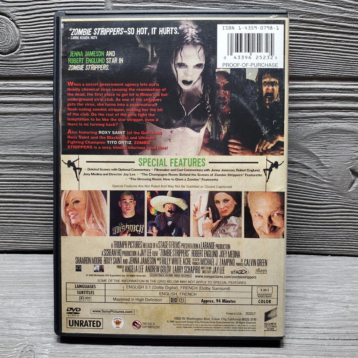 【DVD】ZONBIE STRIPPERS Amazon.com: Zombie Strippers - Unrated Special Edition