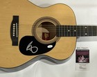 RILEY GREEN SIGNED NATURAL ACOUSTIC GUITAR THERE WAS THIS GIRL JSA COA — photo 2