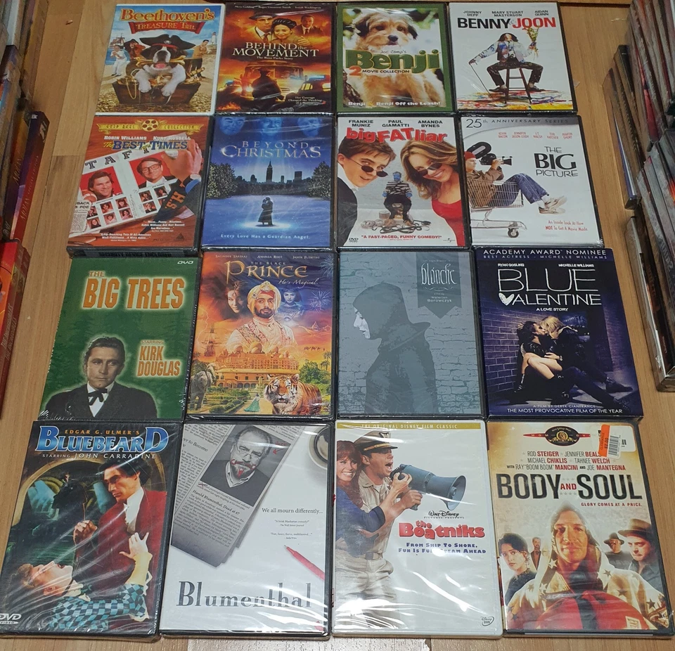 SEALED NEW Classic, Drama, Comedy, Animation DVDs A thru L - $3 Buy more to save Foto 3 de 4