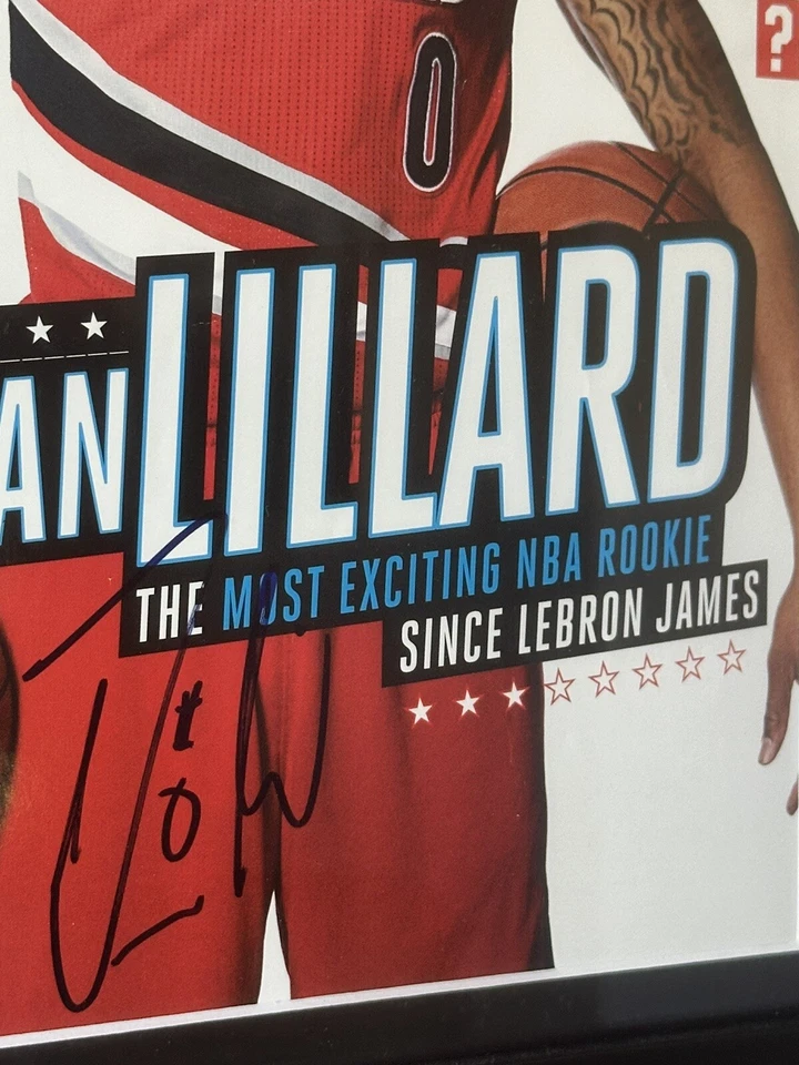 Damian Lillard  Autographed Dime Magazine PSA DNA Auto Kevin Durant LeBron James - Image 3 of 4