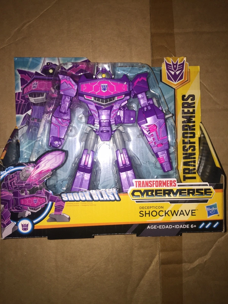 Transformers cyberverse ultra class decepticon shockwave 2025