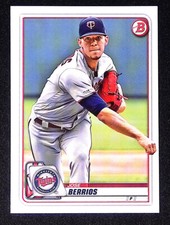 Jose Berrios Minnesota Twins 2020 Topps Bowman Chrome Baseball #32