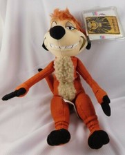 Disney Store Lion King Broadway Timon 10in. Beanie Bean Bag Plush W/ Hang Tags