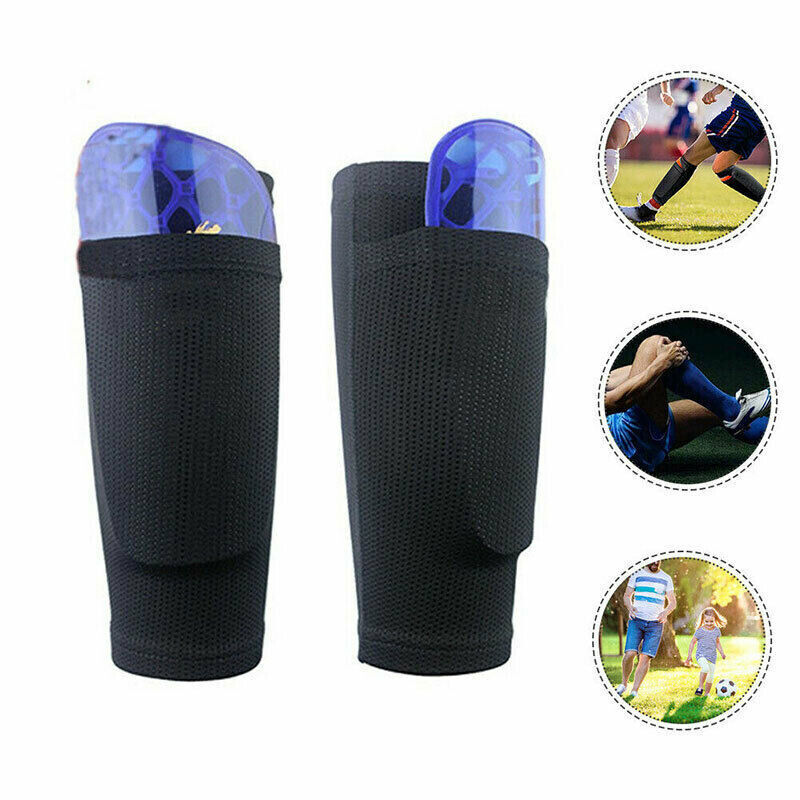 Football Shin Pad Holder Instep Socks Guard Sleeves for Kids Boys Men