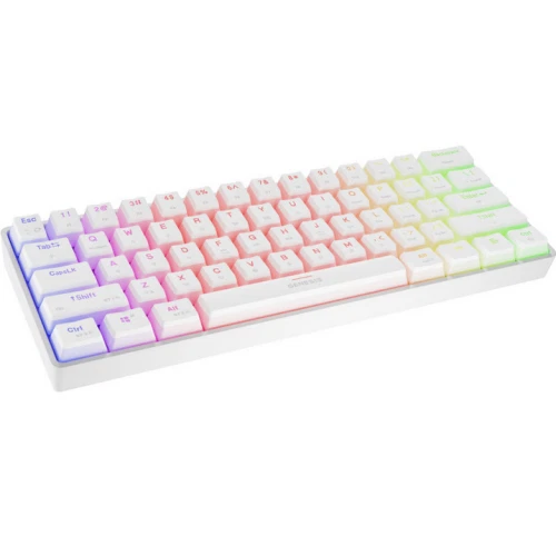 Genesis Thor 660 G2 60% Wireless RGB Mechanical Keyboard Gateron Brown USB BT