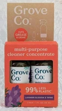 2 GROVE CO Natural Multi-Purpose Cleaner Concentrate~LAVENDER BLOSSOM & THYME