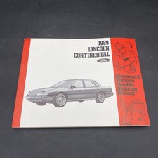 1989 FORD LINCOLN CONTINENTAL ELECTRICAL AND VACUUM TROUBLESHOOTING GUIDE MANUAL