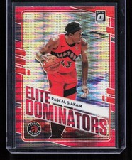 Pascal Siakam 2020-21 Donruss Optic #2 Elite Dominators Red Pulsar