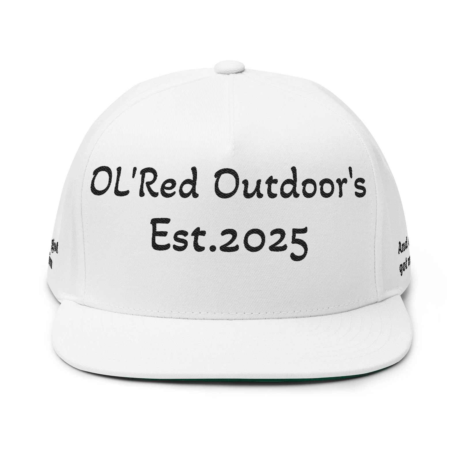 Embroidered Flat Bill Cap - Custom Outdoor Gear, Casual Style, Gift for [...]