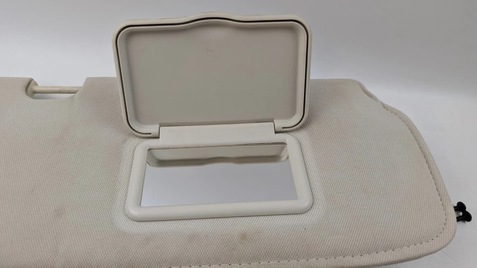 01-09 Mazda Tribute Ford Escape Sunvisor Sun Visor Shade Passenger RH OEM White - Изображение 3 из 4