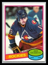1980-81 O-Pee-Chee #108 Jack Valiquette