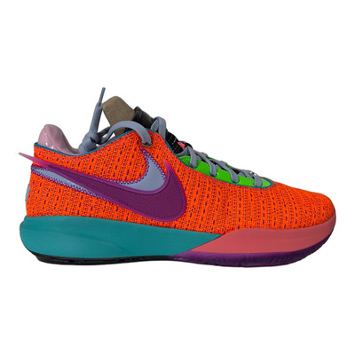 Nike LeBron XX Total Orange/ Vivid Purple Men's Size 13