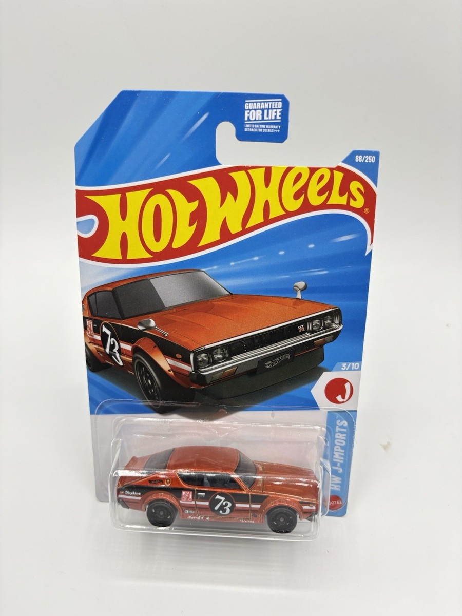 Nissan Skyline 2000 GT-R Orange #88 HW J-Imports Hot Wheels 2026