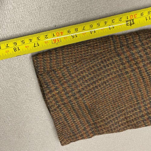 Giacca Oakton Tweed Blazer Uomo 42 R Marrone Lana Vintage Paesi Cottage Core - Foto 12 di 12