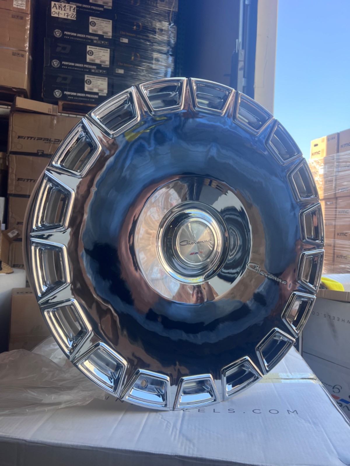 Rolls-Royce Cullinan Wheels 6 pcs Chrome