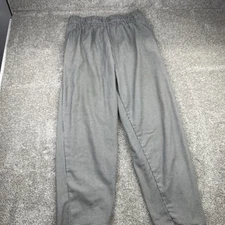 Uncommon Threads Chefs Pants checked elastic Drawstring waist size XL