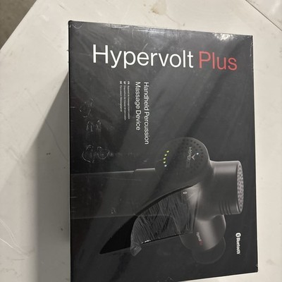 Hyperice Hypervolt Plus Bluetooth Percussion Massage Gun Device Black New Sealed