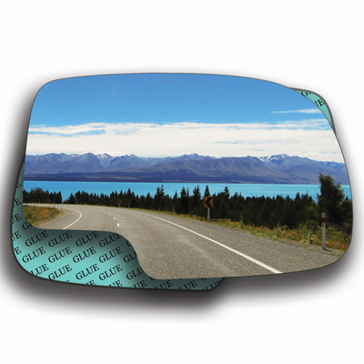 Blau Rechte Beifahrerseite Spiegelglas für GMC Sierra 2006 - 2007