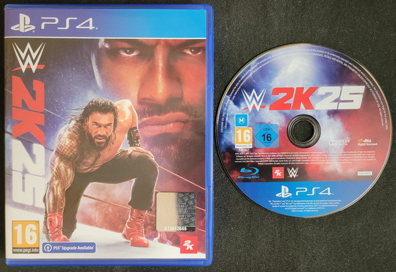 WWE 2K25 - PS4/PS5 - Same Day Dispatch !!