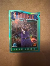 2025-26 Bowman Chrome Khaman Maluach ROY Favorites #RY-10 Teal Refractor /125