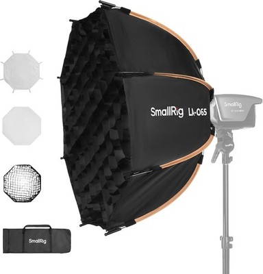 Softbox 65cm Achteckig für COB-Leuchten Bowens-Mount Tragetasche Fotostudio
