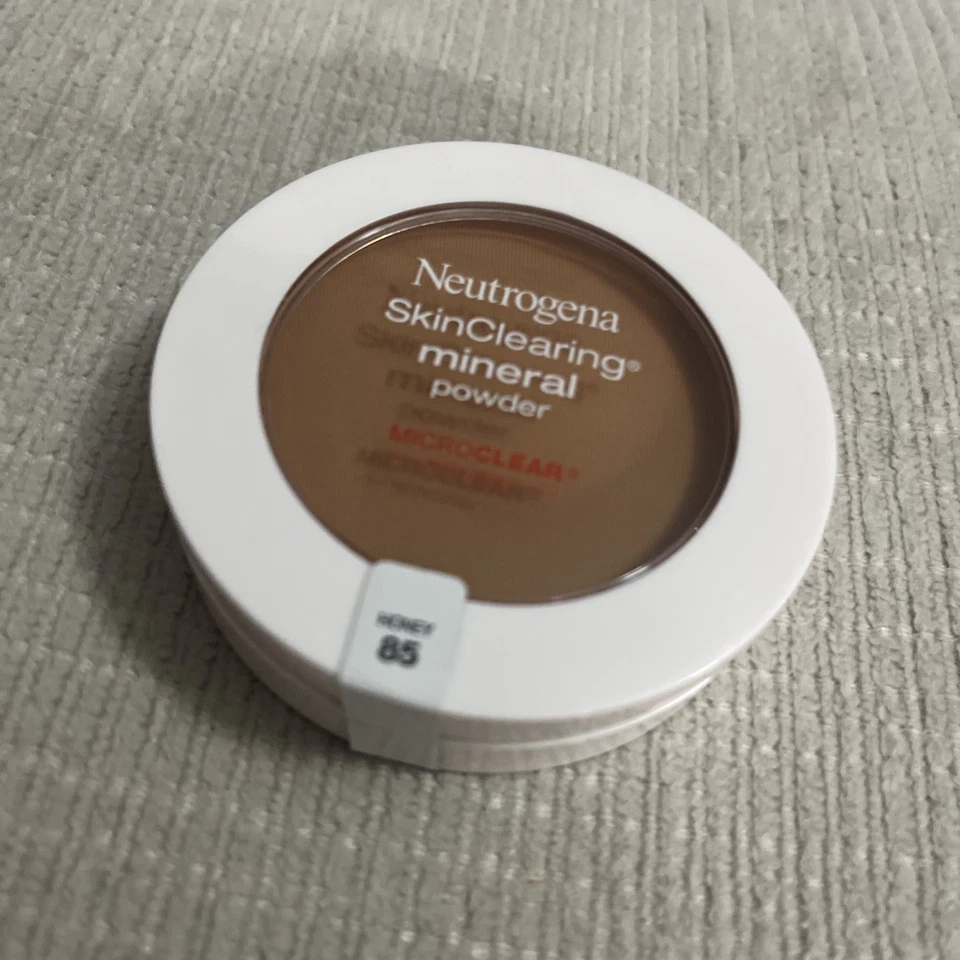 1 NEUTROGENA SKIN CLEARING MINERAL POWDER ~ # 85 HONEY ~ 0.38 OZ SEALED - Image 3 of 3