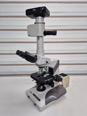 NIKON Optiphot-2 Microscope Nikon HFX-DX / Nikon FX-35DX