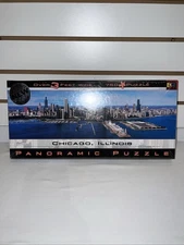 2000 Chicago, Illinois Panoramic Puzzle 765 Piece Buffalo Games New / Sealed