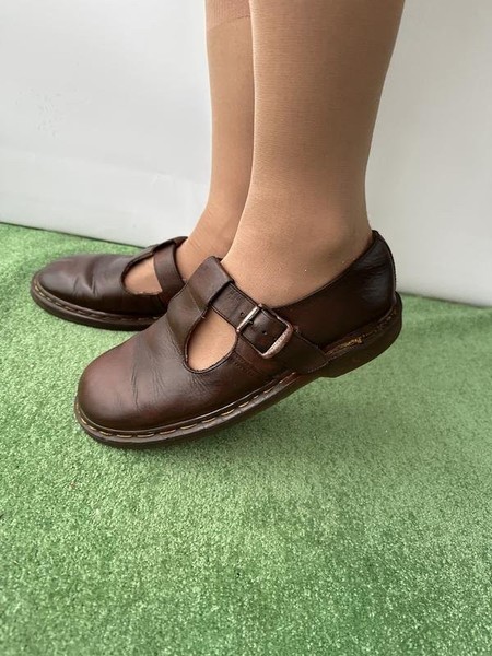 Women Dr. Martens Heels Brown 41