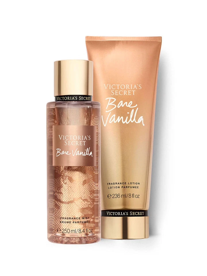 Victoria's Secret Bare Vanilla 8.4 oz Body Mist and Lotion Set - Image 2 of 3