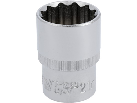 Mehrfarbig Zwölfkant-Stecknuss 1/2" 21 Mm - Bild 2