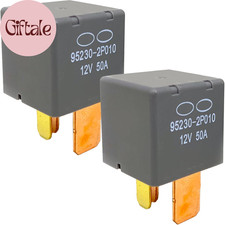 95230-2P010 Automotive Relay 2-Pack 12V 50A 4-Pin SPST Multi-Purpose Relay Com
