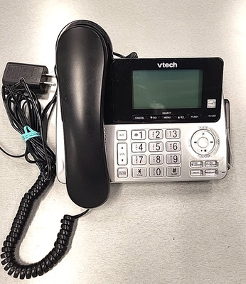 VTech CS5249 DECT 6.0 Expandable Corded with Answering Machine *READ