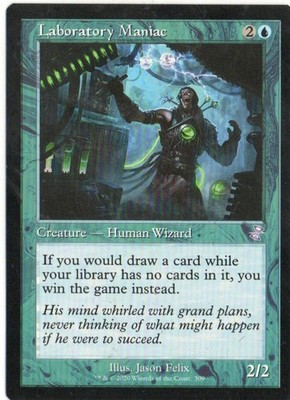 MTG  TIME SPIRAL REMASTERED   RETRO FRAME  LABORATORY MANIAC