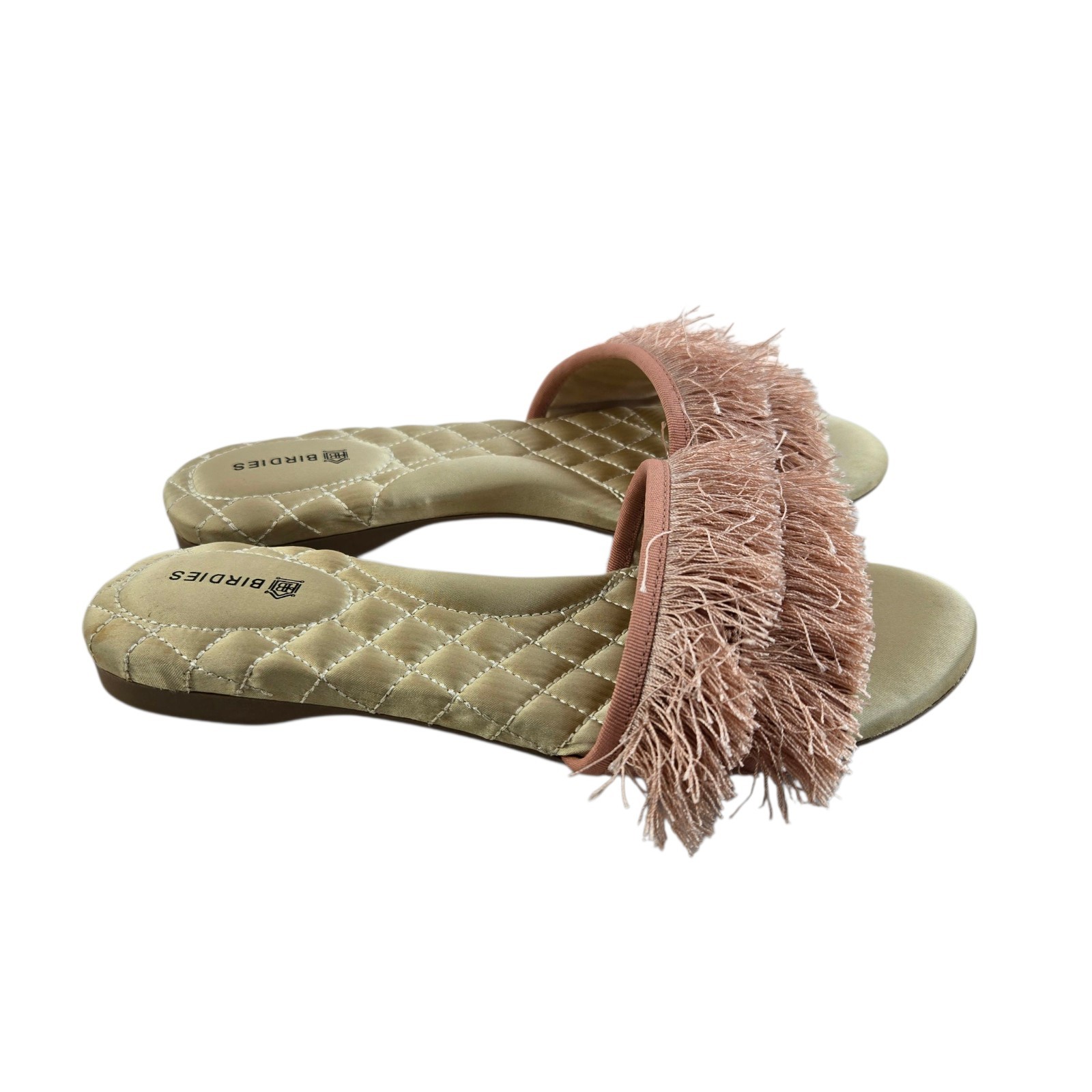 APL Sandali Birdies Sparrow donna 5 frange rosa slip on mules costa preppy comodi