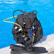  Supporto per octopus subacqueo, supporto per erogatore, in silicone con clip a