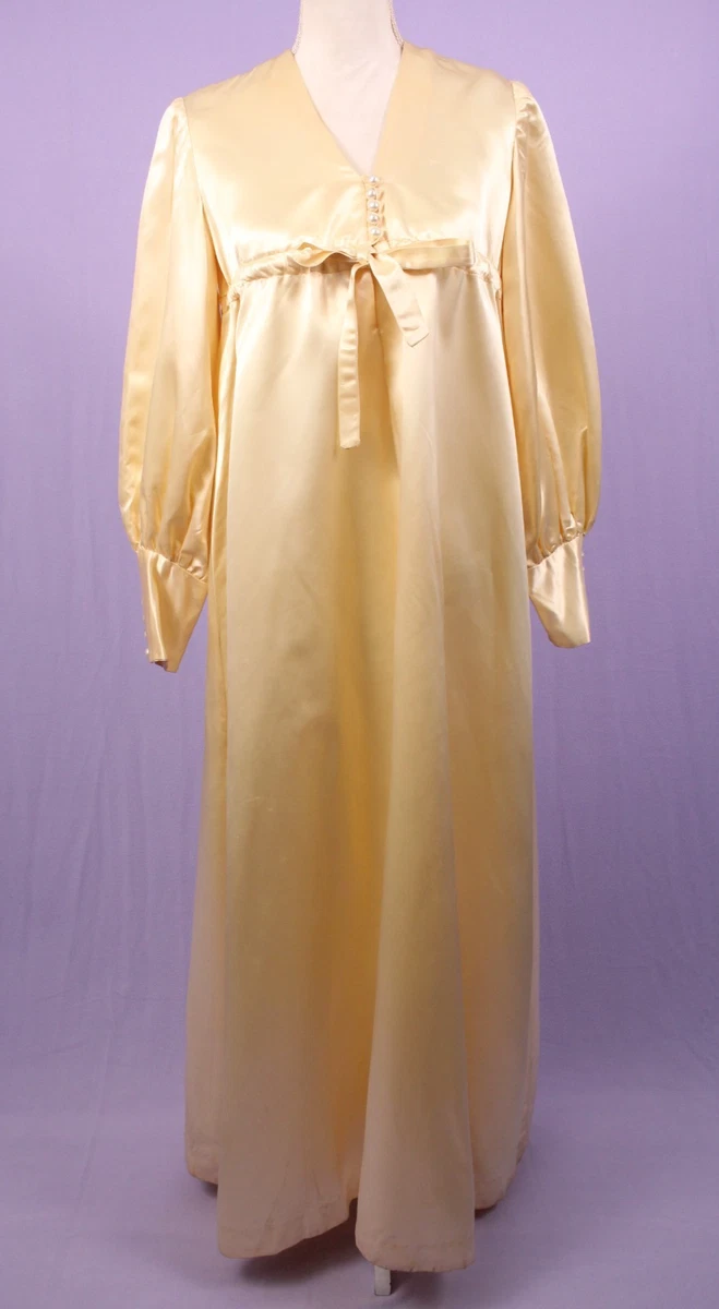 Satin Empire Waist Vintage Dresses for Women for sale | eBay