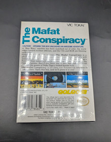 THE MAFAT CONSPIRACY NES. Brand New and Factory Sealed
