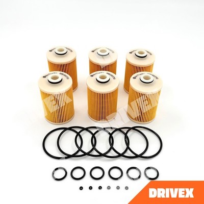 6x Fuel Filter (SEDIMENTER) For ISUZU NQR NRR NPR-HD 4HK1 5.2L 2010-2021