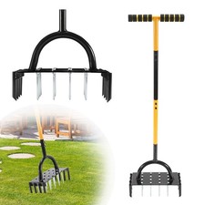 Rasenlüfter Bodenlüfter Vertikutierer Handvertikutierer Garten Rasenbelüfter