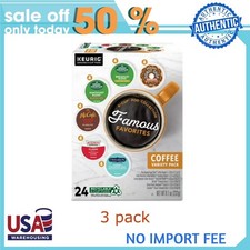 Keurig, Famous Favorites Variety Pack Medium Roast K-Cup Coffee Pods, 72 Count