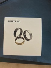 Smart Ring Health Fitness Tracker Heart Sleep for iOS Android Size 8 Silver New