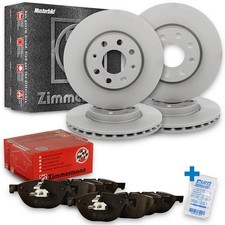 Zimmermann Bremsscheiben + Beläge Vorne + Hinten passend für Kia Sorento 3 (UM)